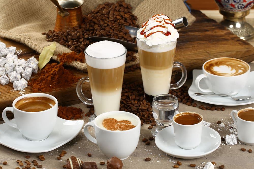 We offer a variety of the most popular coffee drinks